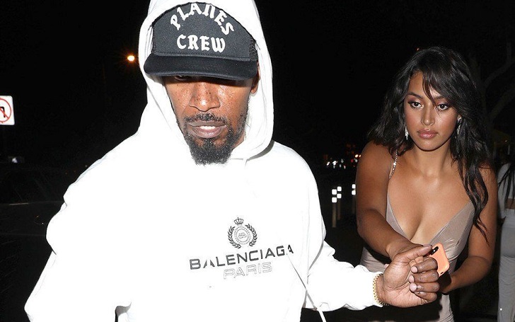 Jamie Foxx Spotted With Sela Vave Outside a West Hollywood Nightclub on Friday Night